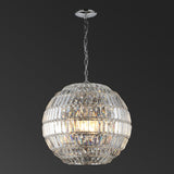 Safavieh Demarco Small Crystal Chandelier Chrome Metal / Crystal CTL1004A