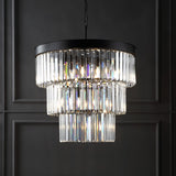 Safavieh Coulette 3 Tier Crystal Chandelier CTL1007A