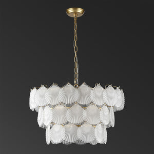Safavieh Gutierrez 3 Tier Glass Chandelier XI22 CTL1016A