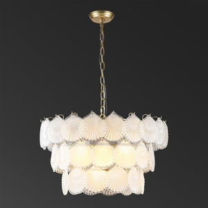 Safavieh Gutierrez 3 Tier Glass Chandelier XI22 CTL1016A