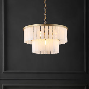 Safavieh Kiandra Marble 2 Tier Chandelier XI22 CTL1020A