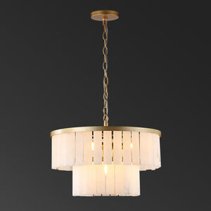 Safavieh Kiandra Marble 2 Tier Chandelier XI22 CTL1020A
