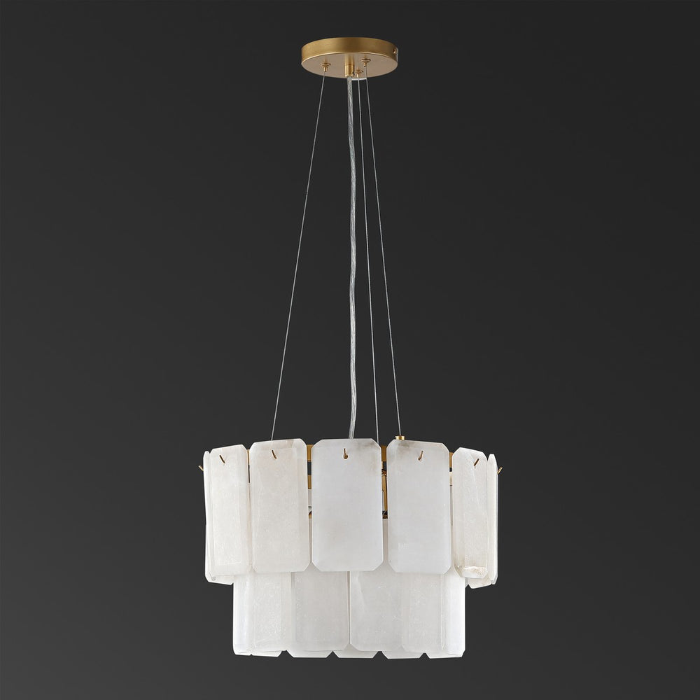 Safavieh Fernandez Marble 2 Tier Chandelier XI22 CTL1021A