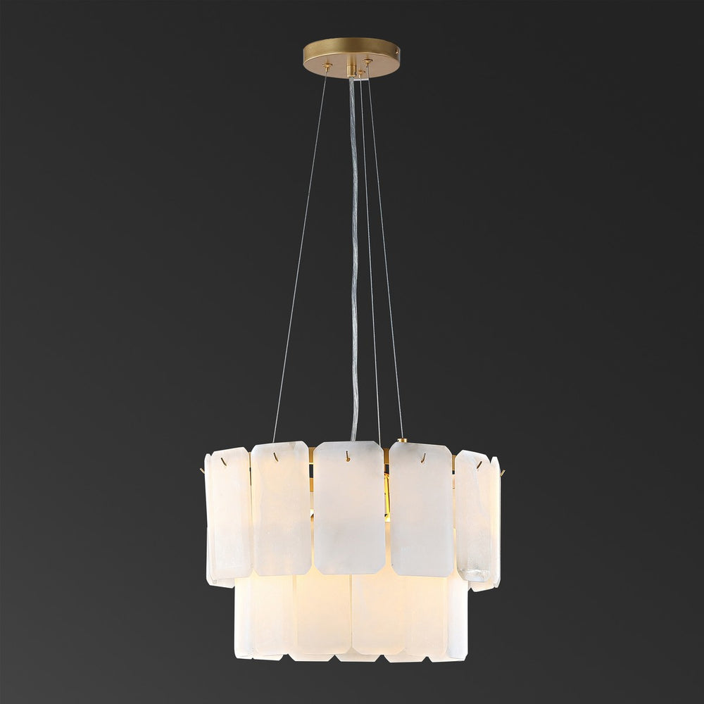 Safavieh Fernandez Marble 2 Tier Chandelier XI22 CTL1021A