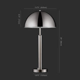 Safavieh Harvey Metal Dome Table Lamp XI22 CTL1024B