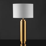 Safavieh Terry Metal Pillar Table Lamp XI22 CTL1025A