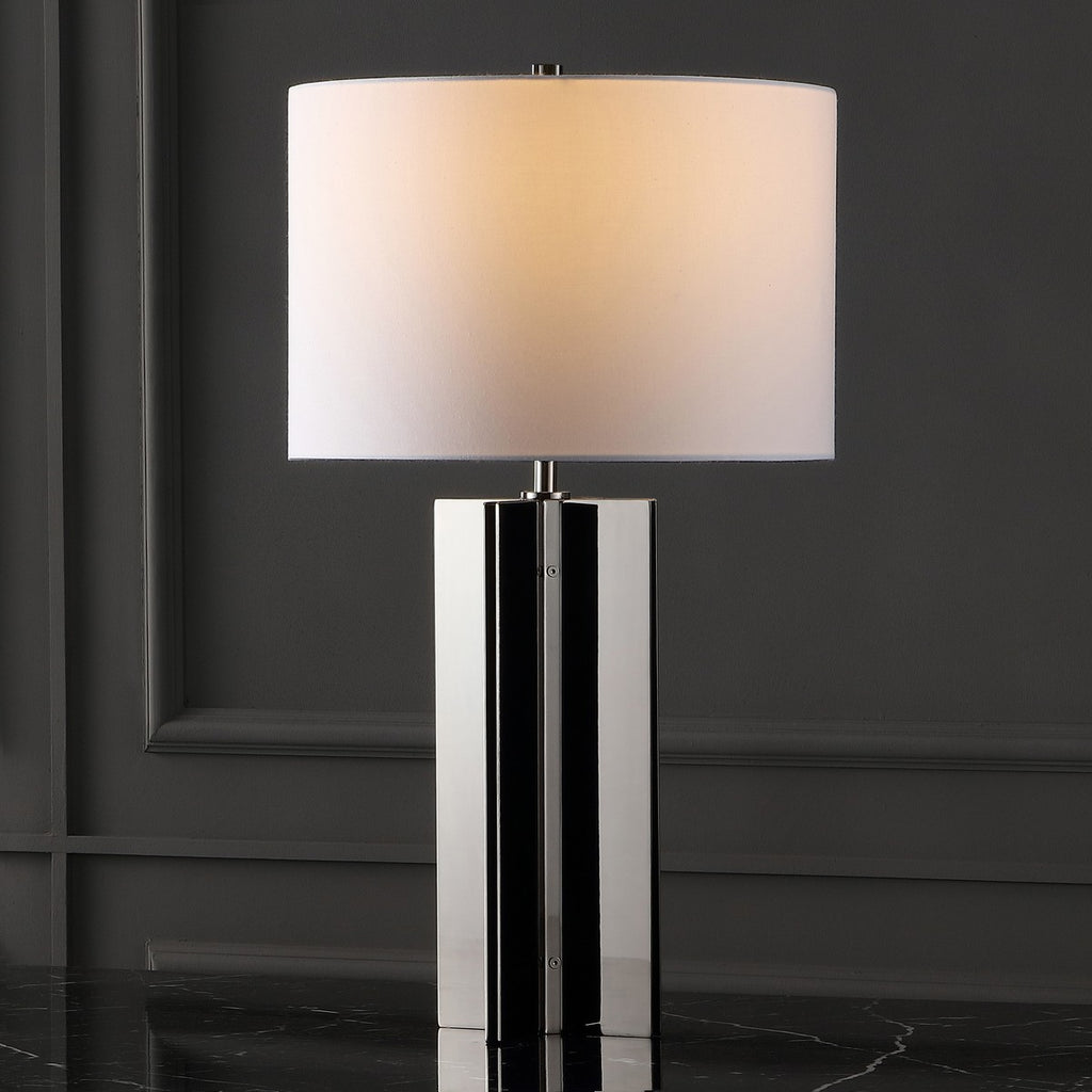 Safavieh Rollins Square Metal Table Lamp XI22 CTL1026B