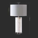 Safavieh Massey Round Alabaster Table Lamp CTL1027A