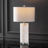 Safavieh Massey Round Alabaster Table Lamp CTL1027A