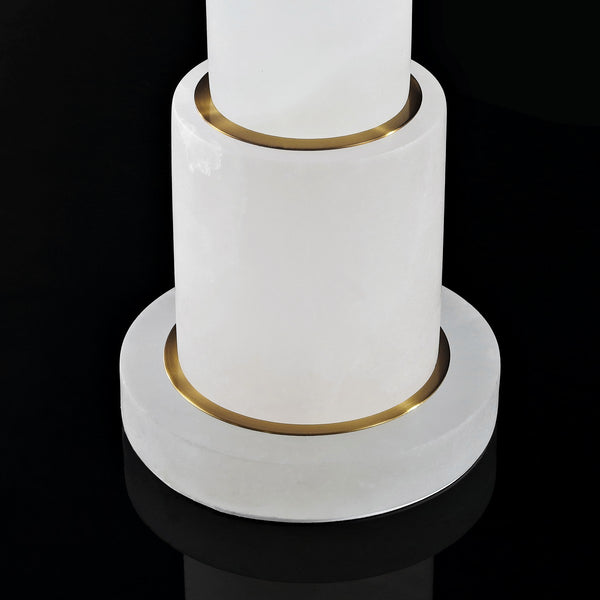 Safavieh Gardiner Alabaster Tiered Table Lamp XI22 CTL1035A