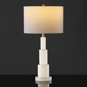 Safavieh Gardiner Alabaster Tiered Table Lamp XI22 CTL1035A