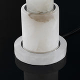 Safavieh Gardiner Alabaster Tiered Table Lamp XI22 CTL1035B