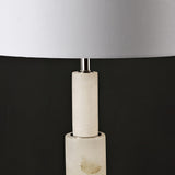 Safavieh Gardiner Alabaster Tiered Table Lamp XI22 CTL1035B
