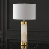 Safavieh Chavez Alabaster Table Lamp XI22 CTL1038A