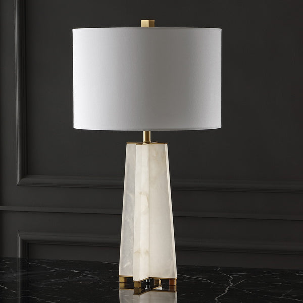Safavieh Kraus Alabaster Table Lamp XI22 CTL1039A