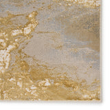 Jaipur Living Cisco Abstract Gray/ Gold Area Rug (9'6"X13')
