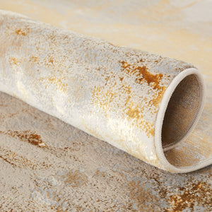 Jaipur Living Catalyst Collection CTY02 Cisco 35% Metallic Polyester 35% Polypropylene 30% Polyester Machine Made Modern Abstract Rug RUG152312