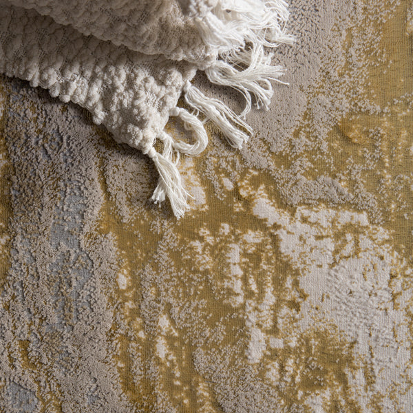 Jaipur Living Catalyst Collection CTY02 Cisco 35% Metallic Polyester 35% Polypropylene 30% Polyester Machine Made Modern Abstract Rug RUG152312