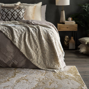 Jaipur Living Catalyst Collection CTY02 Cisco 35% Metallic Polyester 35% Polypropylene 30% Polyester Machine Made Modern Abstract Rug RUG152312