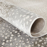 Jaipur Living Axis Animal Gray/ Natural Area Rug (3'3"X12')