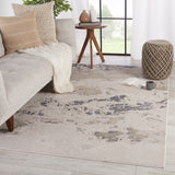 Jaipur Living Cisco Abstract Light Gray/ Silver Area Rug (9'6"X13')