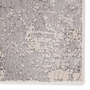 Jaipur Living Calibra Abstract Gray/ Silver Area Rug (9'6"X13')