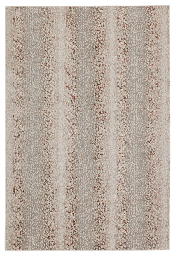 Jaipur Living Axis Animal Light Gray/ Brown Area Rug (9'6"X13')