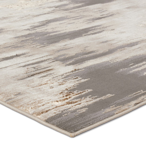 Jaipur Living Catalyst Ulysses CTY23 Power Loomed 65% Polyester 35% Polypropylene Abstract Area Rug Taupe 65% Polyester 35% Polypropylene RUG155866