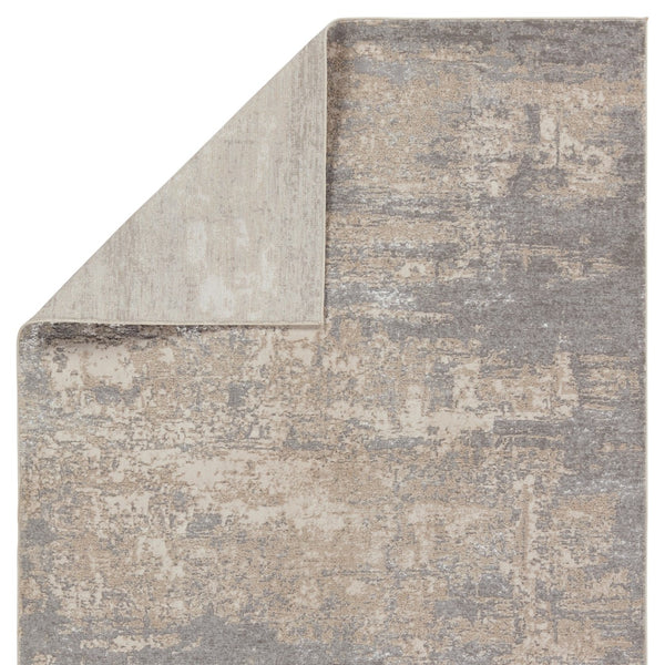 Jaipur Living Catalyst Sanford CTY25 Power Loomed 65% Polyester 35% Polypropylene Abstract Area Rug Slate 65% Polyester 35% Polypropylene RUG155878