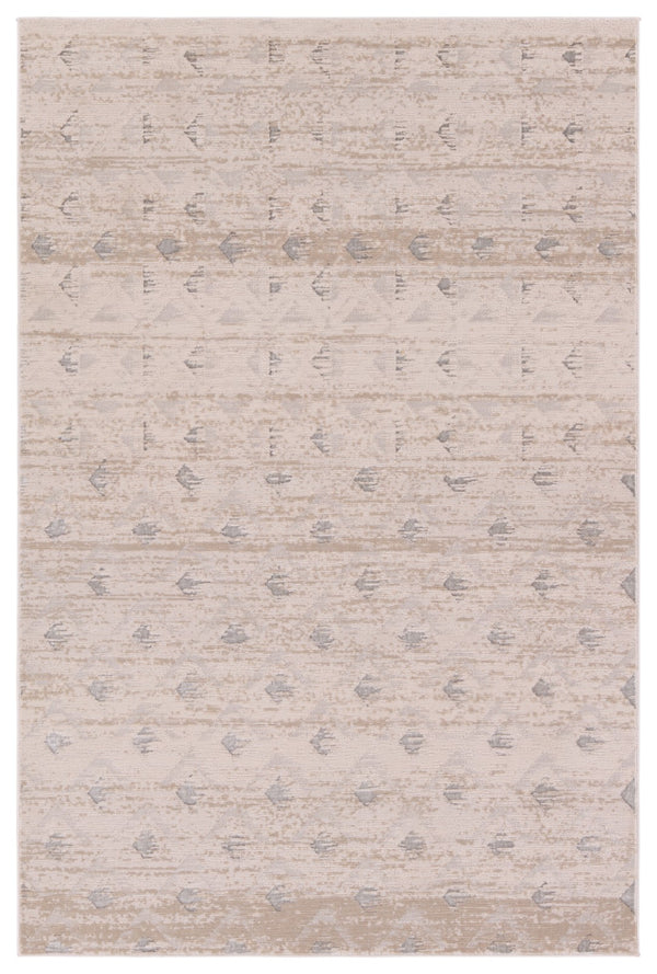 Jaipur Living Catalyst Carine CTY30 Powerloomed Machine Made Indoor Modern Rug Tan 9'3" x 13'