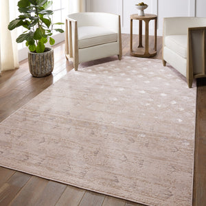 Jaipur Living Catalyst Carine CTY30 Powerloomed Machine Made Indoor Modern Rug Tan 9'3" x 13'