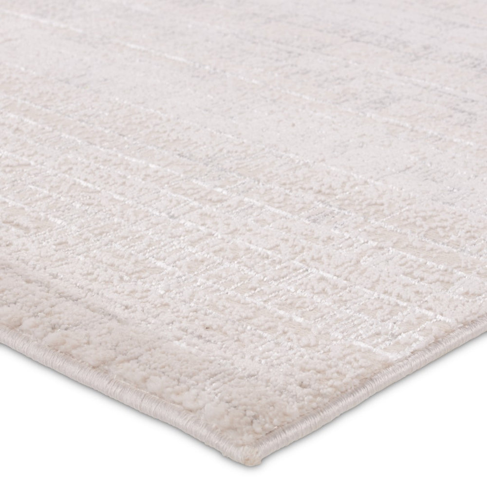 Jaipur Living Catalyst Taleen CTY31 Powerloomed Machine Made Indoor Modern Rug Cream 9'3" x 13'