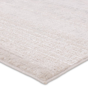 Jaipur Living Catalyst Taleen CTY31 Powerloomed Machine Made Indoor Modern Rug Cream 9'3" x 13'