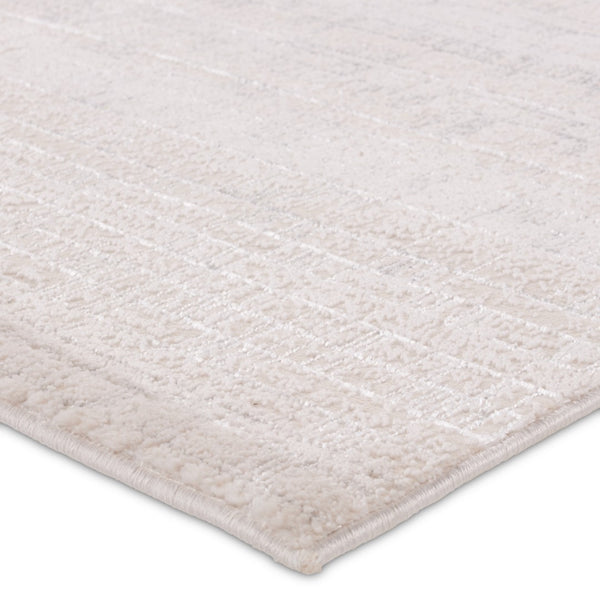 Jaipur Living Catalyst Taleen CTY31 Powerloomed Machine Made Indoor Modern Rug Cream 9'3" x 13'
