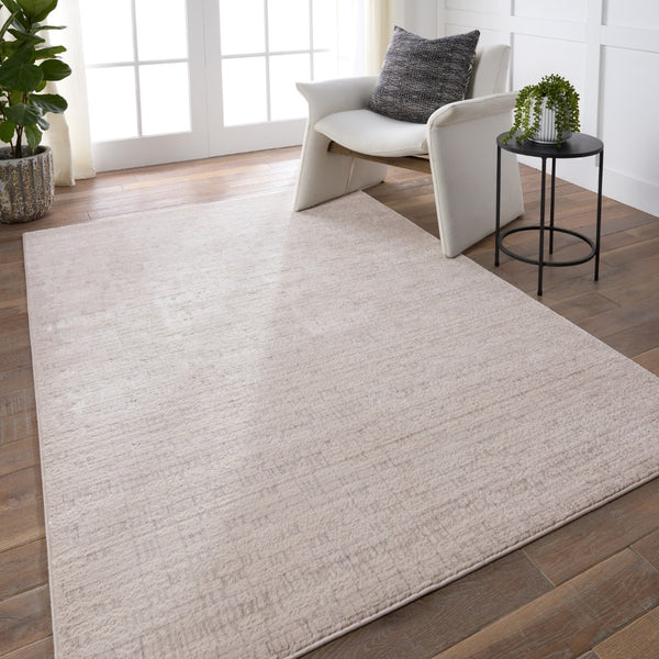 Jaipur Living Catalyst Taleen CTY31 Powerloomed Machine Made Indoor Modern Rug Cream 9'3" x 13'