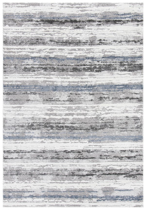 Century 300 Century 322 Contemporary Power Loomed 100% Polypropylene Rug Grey / Blue