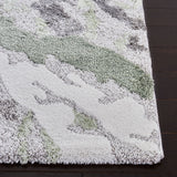 Century 300 Century 324 Contemporary Power Loomed 100% Polypropylene Rug Grey / Green