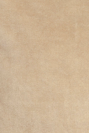 Chandra Rugs Pillows Cotton/Velvet Handmade Contemporary Pillows (With Polyester Fill Insert) Beige 1'10 x 1'10