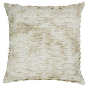 Chandra Rugs Pillows 100% Cotton Handmade Contemporary Pillows (With Polyester Fill Insert) Light Brown 1'10 x 1'10