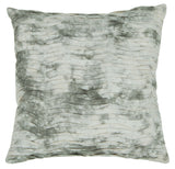 Chandra Rugs Pillows 100% Cotton Handmade Contemporary Pillows (With Polyester Fill Insert) Light Grey 1'10 x 1'10