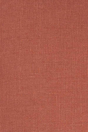 Chandra Rugs Pillows 100% Linen Handmade Contemporary Pillows (With Polyester Fill Insert) Rust 1'10 x 1'10