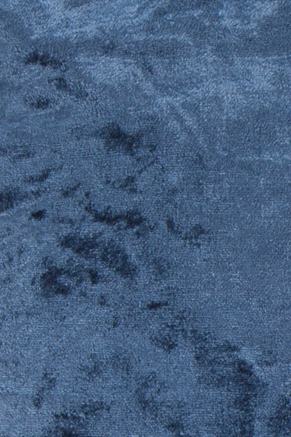 Chandra Rugs Pillows 40% Cotton, 40% Linen, 20% Viscose Handmade Contemporary Pillows (With Polyester Fill Insert) Blue 1'10 x 1'10