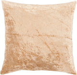 Chandra Rugs Pillows 40% Cotton, 40% Linen, 20% Viscose Handmade Contemporary Pillows (With Polyester Fill Insert) Beige 1'10 x 1'10