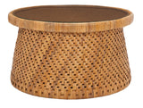 Safavieh Lianne Rattan Round Coffee Table CWK2002A