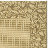 Safavieh Cy0727 Power Loomed 85.4% Polypropylene/10.4% Polyester/4.2% Latex Outdoor Rug CY0727-3001-2