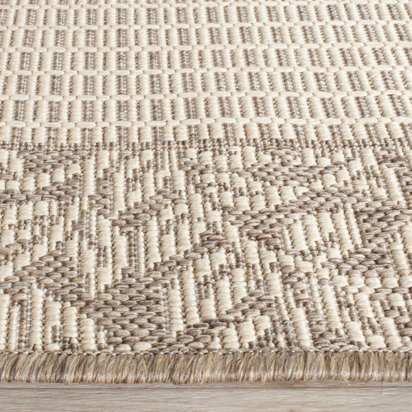 Safavieh Cy0727 Power Loomed 85.4% Polypropylene/10.4% Polyester/4.2% Latex Outdoor Rug CY0727-3001-27