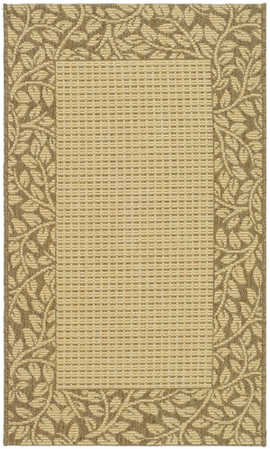 Safavieh Cy0727 Power Loomed 85.4% Polypropylene/10.4% Polyester/4.2% Latex Outdoor Rug CY0727-3001-2