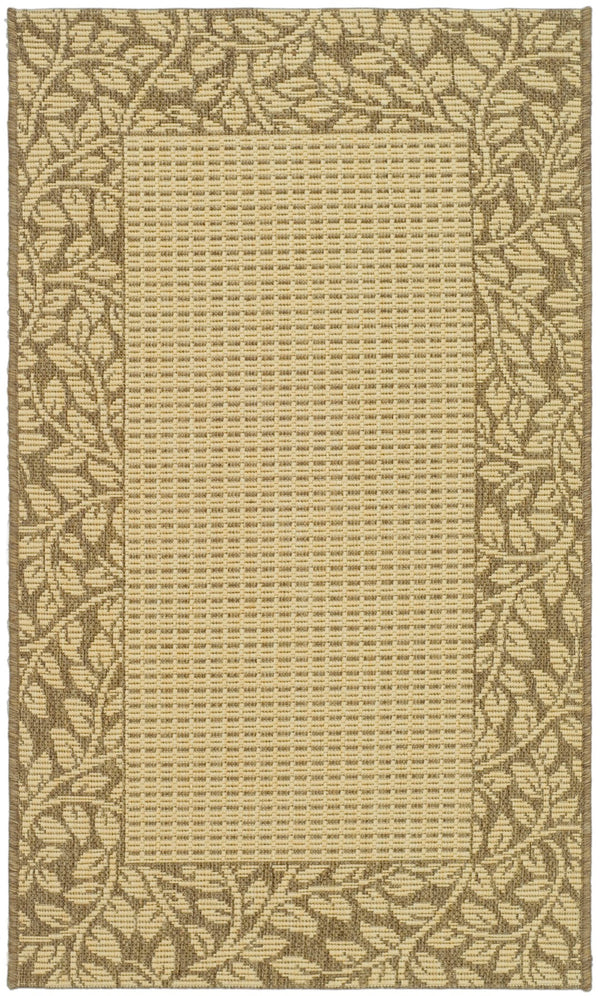 Safavieh Cy0727 Power Loomed 85.4% Polypropylene/10.4% Polyester/4.2% Latex Outdoor Rug CY0727-3001-2