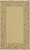 Safavieh Cy0727 Power Loomed 85.4% Polypropylene/10.4% Polyester/4.2% Latex Outdoor Rug CY0727-3001-2