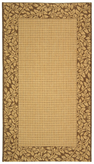 Safavieh Cy0727 Power Loomed 85.4% Polypropylene/10.4% Polyester/4.2% Latex Outdoor Rug CY0727-3001-3